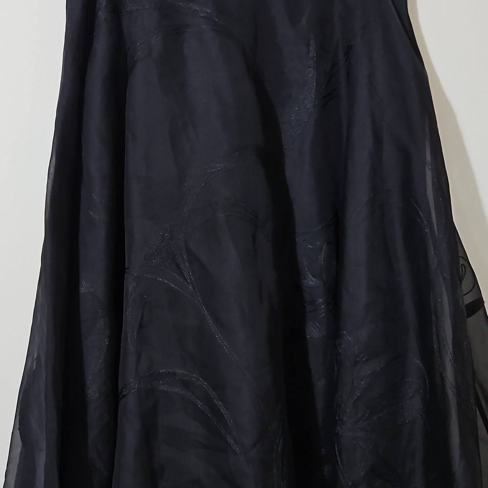 Ellen Tracy Chiffon Ballgown Skirt - Picture 5 of 11